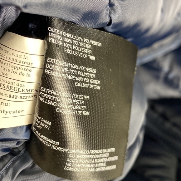 Bernardo Ecoplume Packable Jacket Size Small - Picture 6 of 7